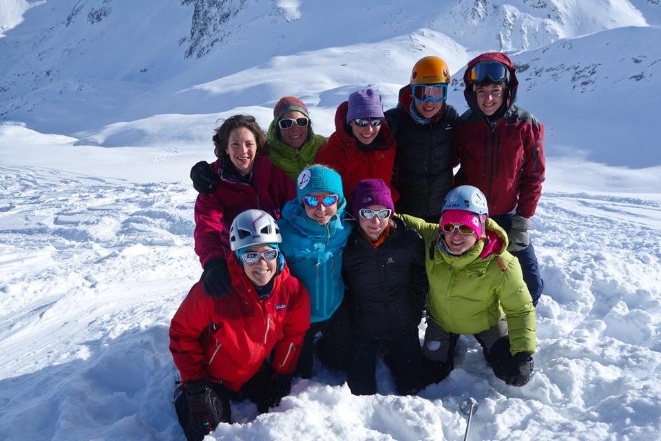 Le site du GFHM, les filles en alpi.
