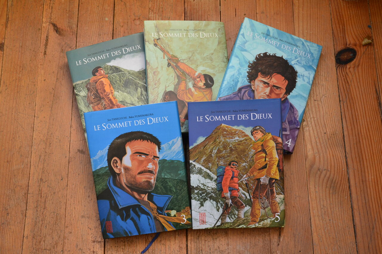 Livre de Montagne- Le Sommet des dieux - On n'est pas que des collants