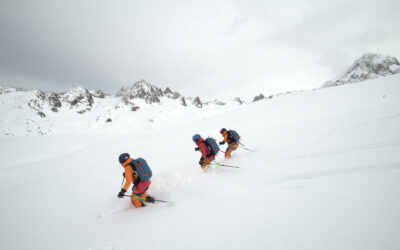Les filles font du freerando à ski – Interview des 3 skieuses de Traine ta Grolle