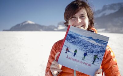 Livre- A ski autour du monde- les 24 plus beaux voyages