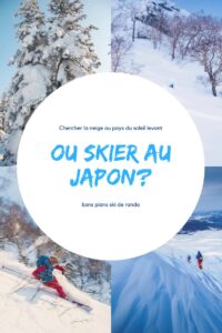 ou skier au japon en ski de randonnée
