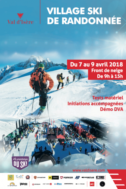 VILLAGE SKI DE RANDONNÉE  L’événement ski de rando de Val d’Isère