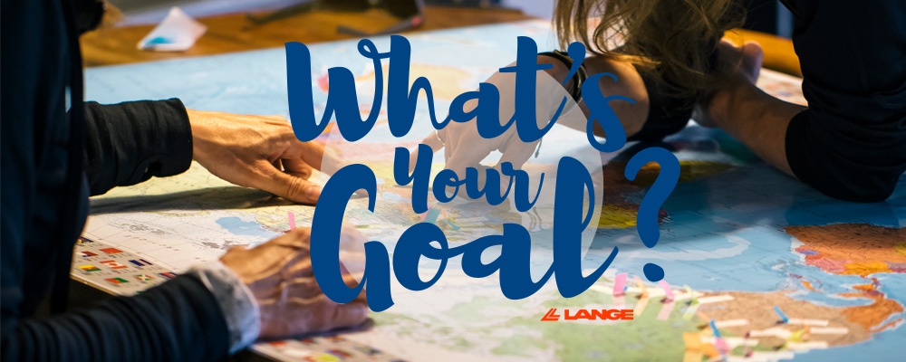 Le projet What’s your goal de Lange continue !