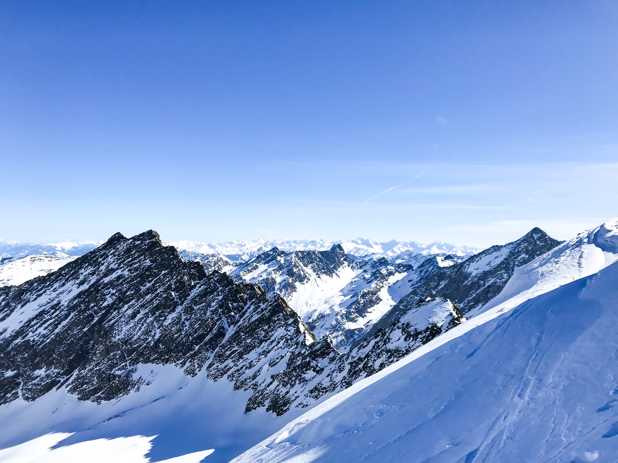 Ski de randonnée en tyrol autrichien