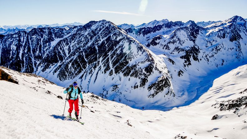 autriche ski de randonnée en Tyrol Stubai