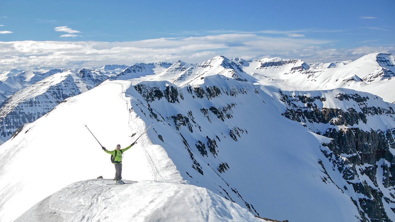 Islande On n est pas que des collants voyage ski de rando peninsule des trolls blog