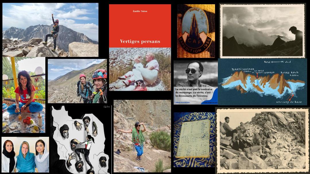 Un livre d'Emilie Talon sur l'Iran, les traces de son père et la rencontre avec l'alpiniste iranienne Zohre.